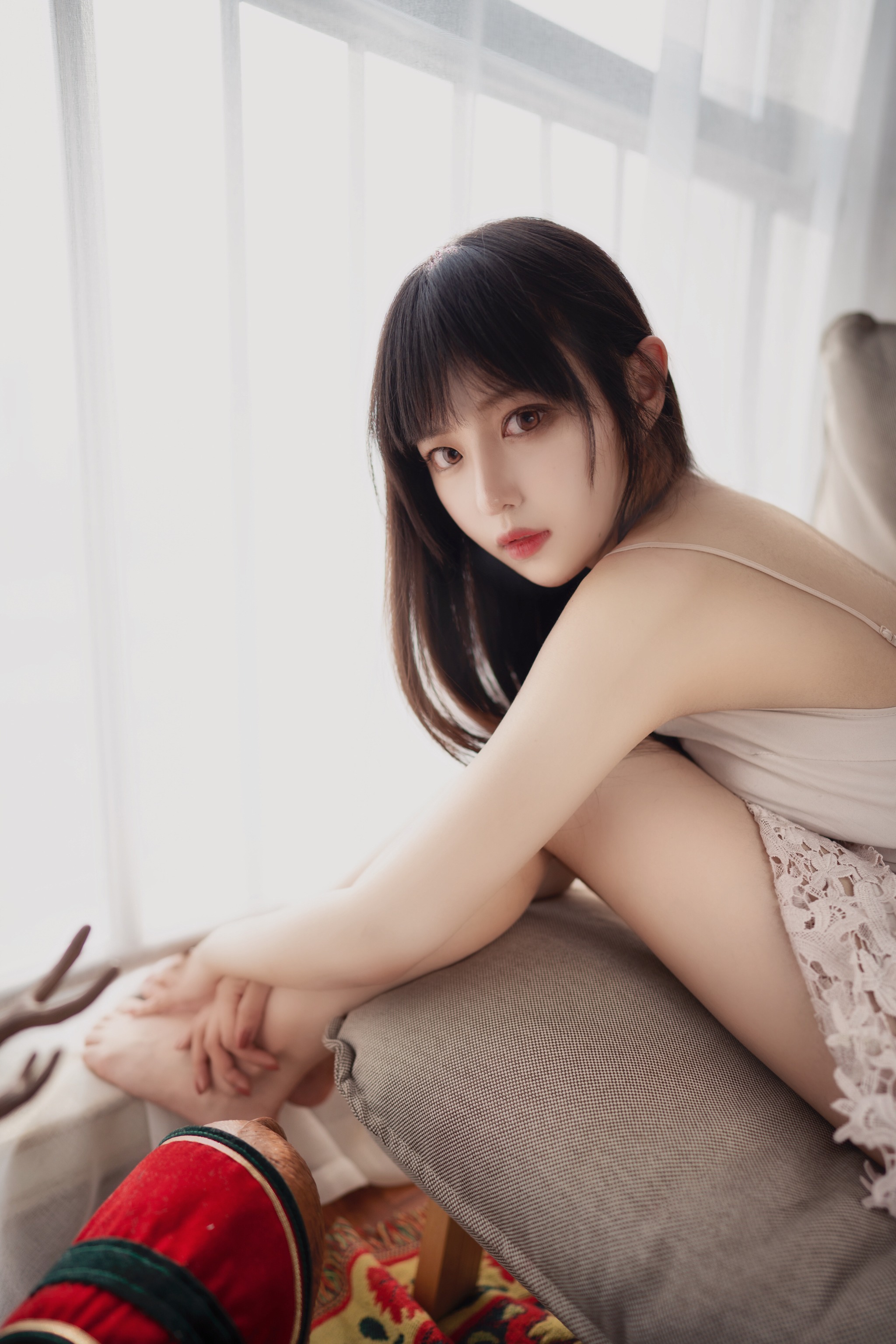 图片[1]-Shika小鹿鹿 – NO.088 长发姑娘 [21P]-XikXak
